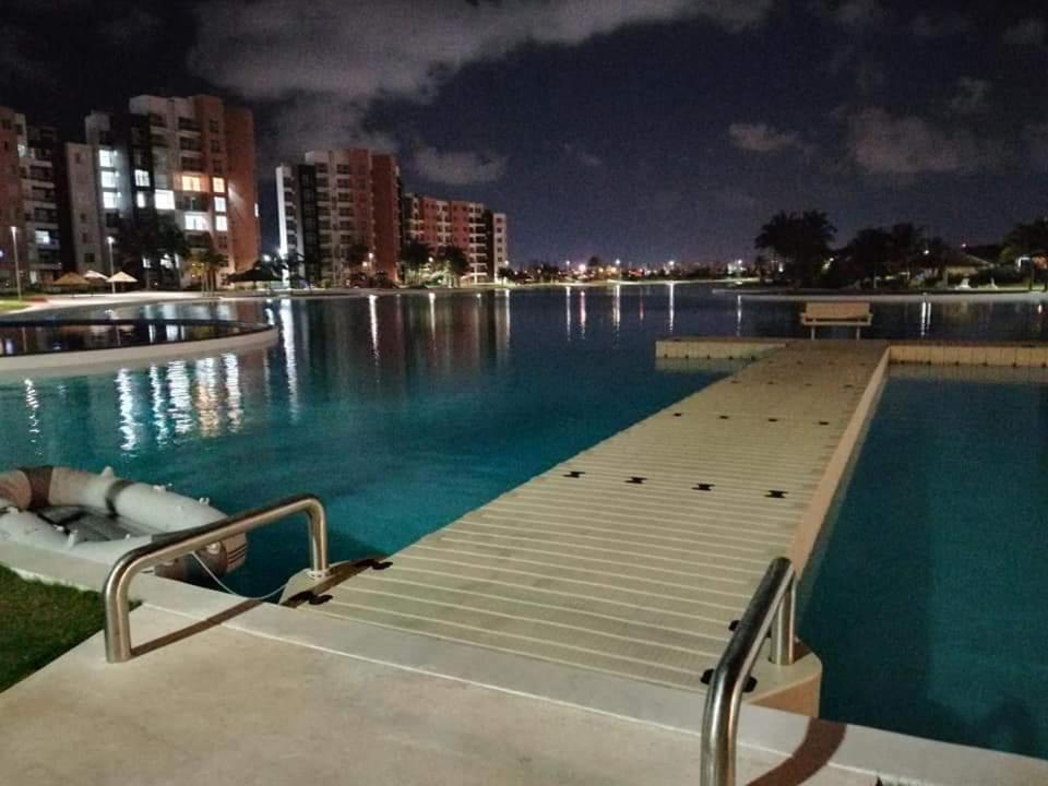 Ferienwohnung Departamento De Lujo 3 Recamaras En Exclente Ubicacion Cancún Exterior foto