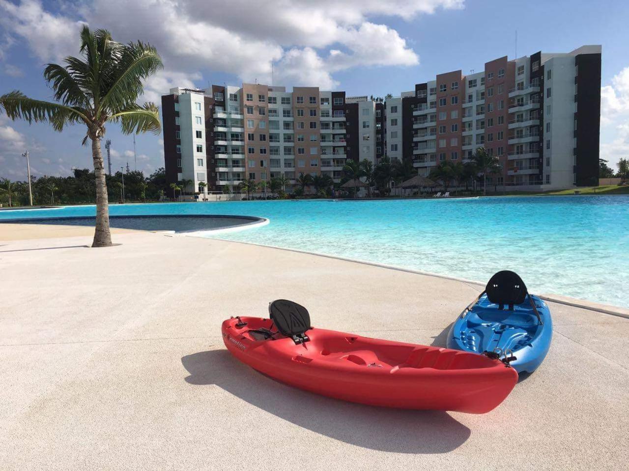 Ferienwohnung Departamento De Lujo 3 Recamaras En Exclente Ubicacion Cancún Exterior foto